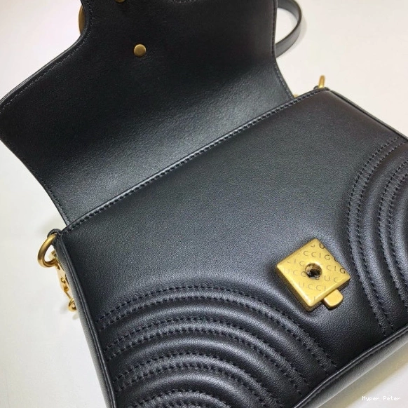Hyperpeter Marmont GG handle top mini GUCCI bag 0715